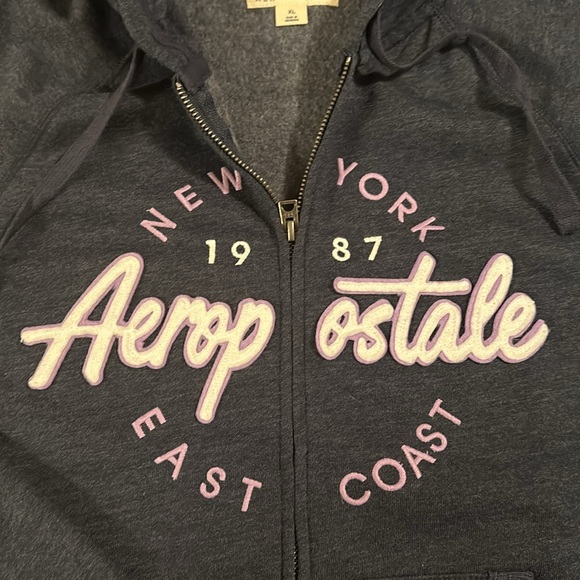 Aeropostale zip up hoodie - Picture 3 of 4